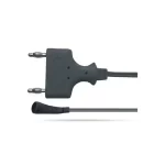 BIPOLAR CABLE WITH USA TWO PIN FITING